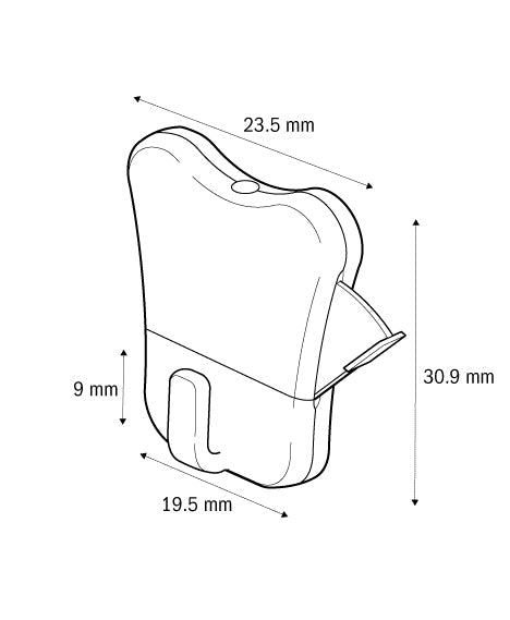 Belastbarkeit bis zu 15 kg: Perlonseil + STAS Zipper